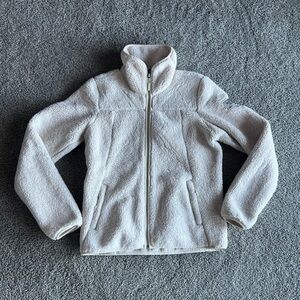 North Face fleece full zip jacket